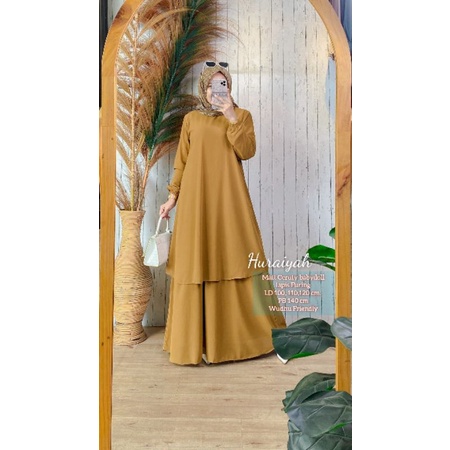 Ss syakira baju gamis malaysia pemda seragam PDH khaki dinas pns kantor guru sekolah harian