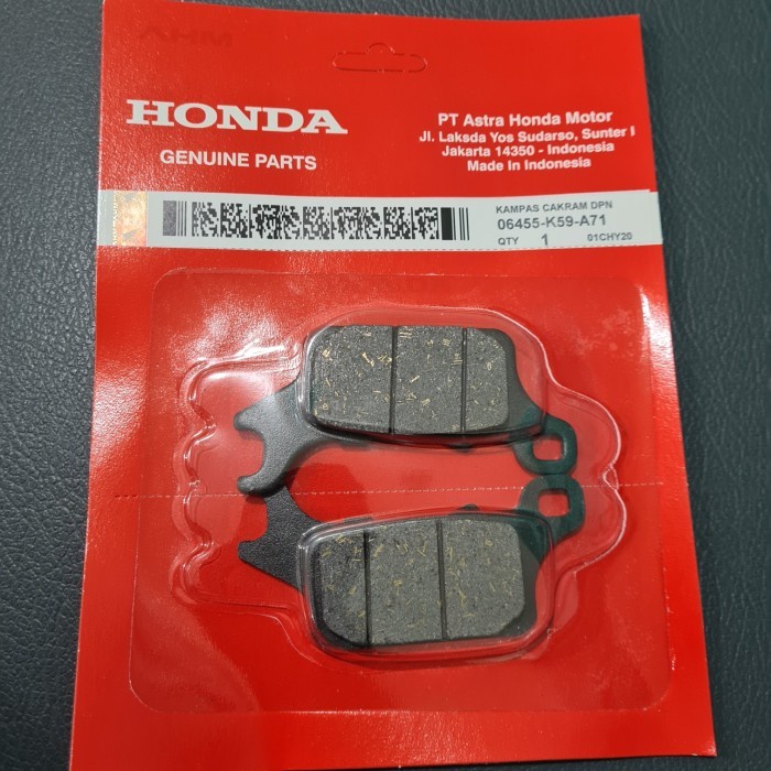 Kampas Rem Cakram Disk Dispad Honda Vario 125 150 FI New LED 2018 K59