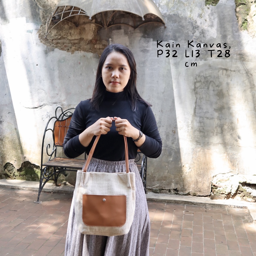 Tas Murah Wanita Cewek Model Tote Totebag Tote Tas Bahu COD Gratis Ongkir Promo