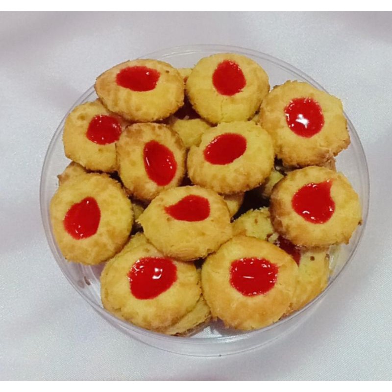 

KUE KERING TUMBPRINT STRAWBERRY, TUMBRINT COOKIES