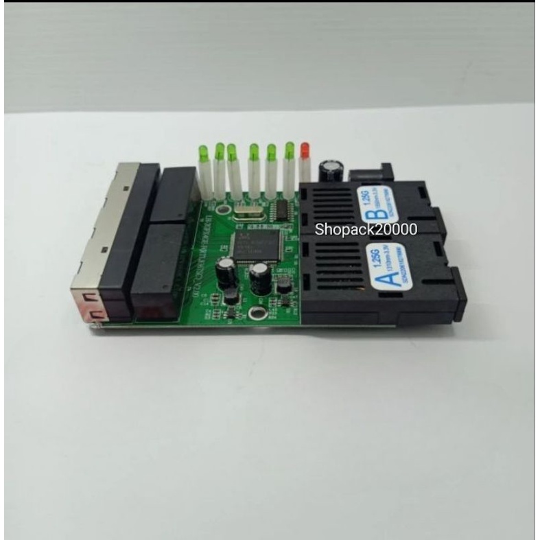 2 Port FO 4 Port LAN Gigabit PCBA / Board Only