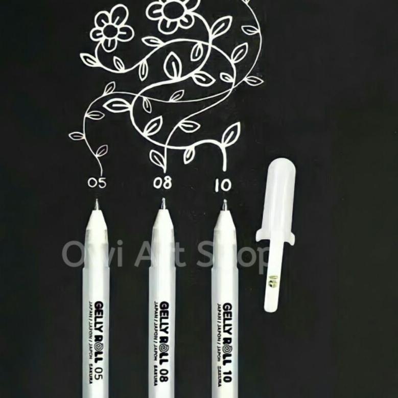 

DVHLC6996 Sakura Gelly Roll White Pen Classic (08, 05, 10)