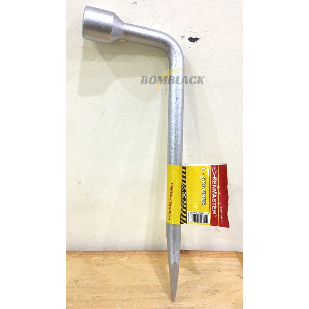 Kunci roda L hex 19mm + congkelan ban Mobil Motor KENMASTER MURAH