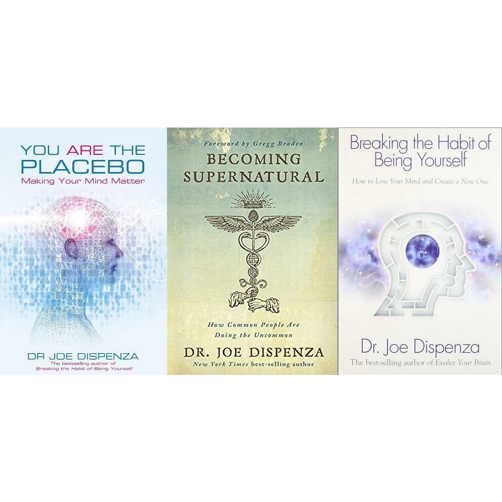 [INDONESIA] BUKU DR JOE DISPENZA - YOU ARE THE PLACEBO, EVOLVE YOUR BRAIN, BREAKING THE HABIT OF BEING YOURSELF, BECOMING SUPERNATURAL [ORIGINAL]