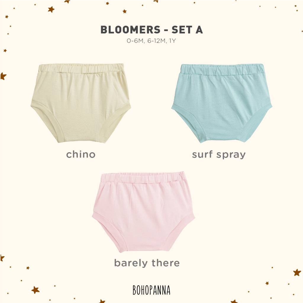 BOHOPANNA - BLOOMERS SET OF THREE - Celana dalam anak