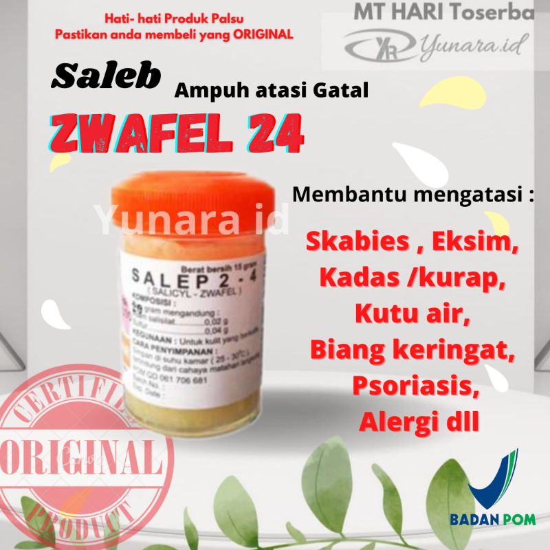 Saleb zwafel 24 original / salep / saleb 24 Cito original