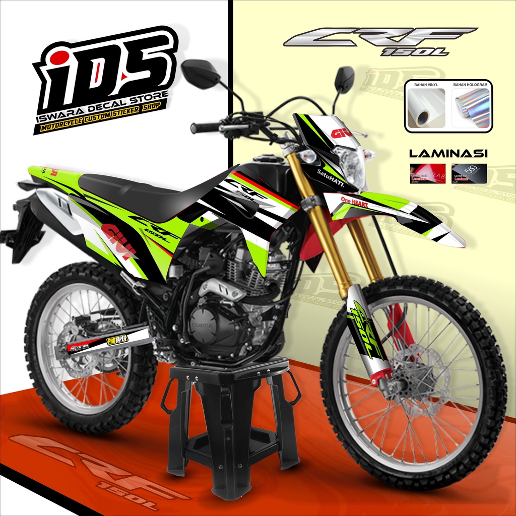 Decal CRF 150 L Full Body Stiker CRF 150L Full Body Dekal CRF 150L CF.09