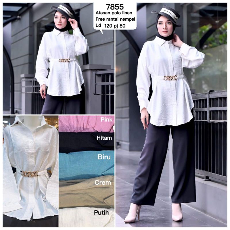 ATASAN POLO LINEN 7855_MV