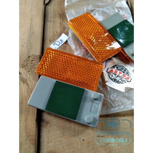 Mini reflektor mata kucing bottom botom tabung shock skok shockbreaker shockbreker depan Honda GLpro