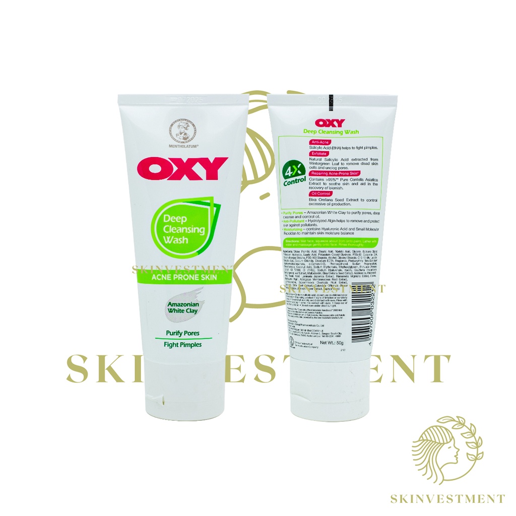 Oxy Deep Cleansing Wash 50g 100g 120g