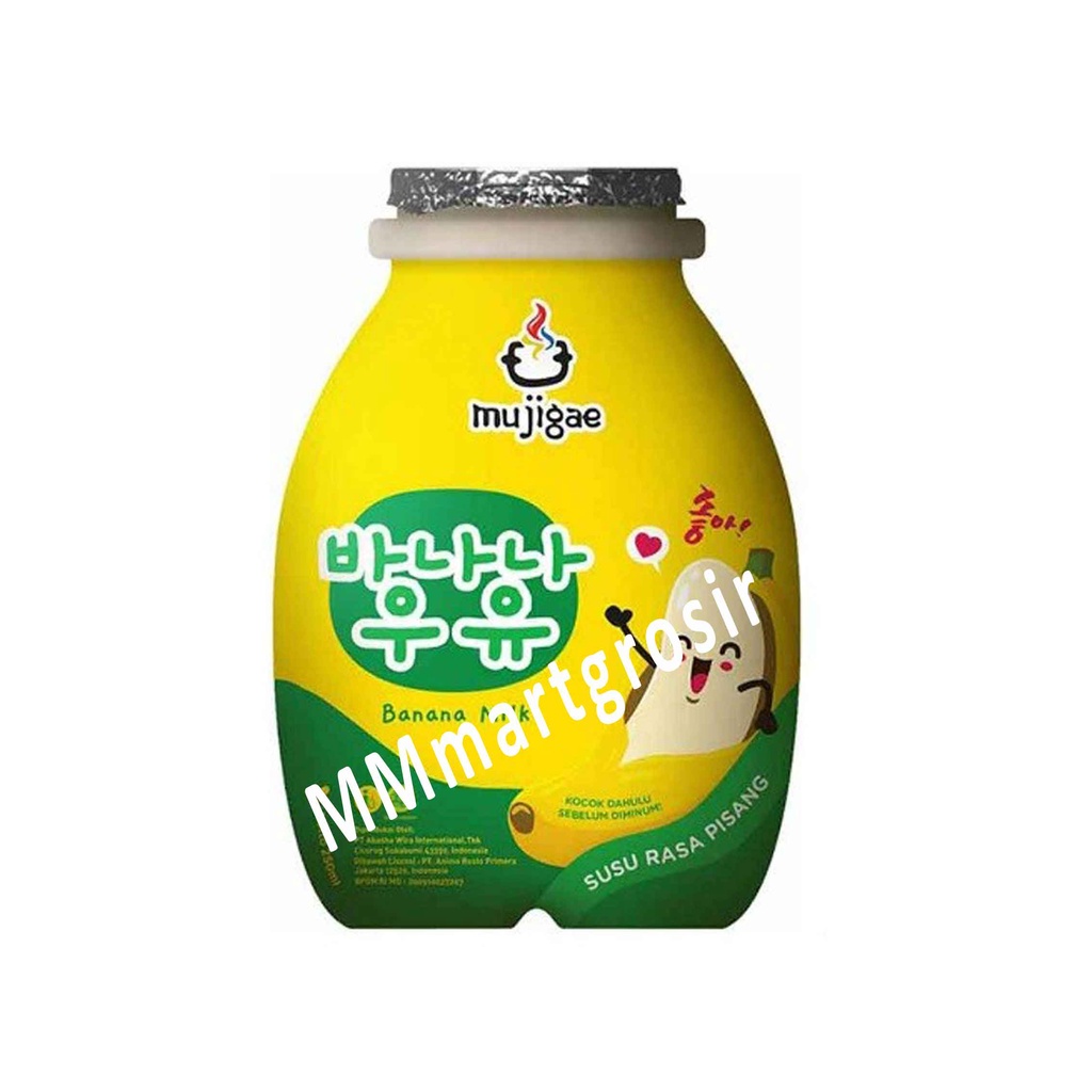 WONHAE Mujigae / Banana Milk / Susu Rasa Pisang / 250ml