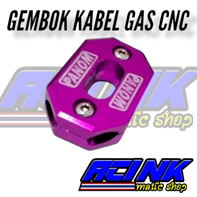 Gembok cnc gembok kabel gas cnc / gembok slang gardan cnc