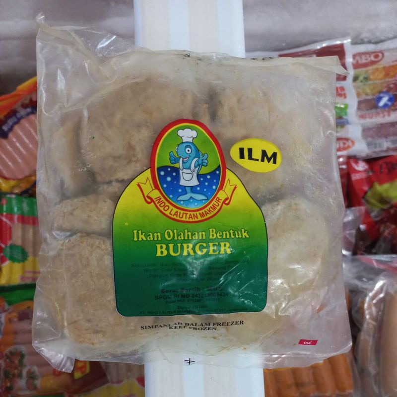 

ILM Burger Ikan Olahan Pempek Kulit 500g