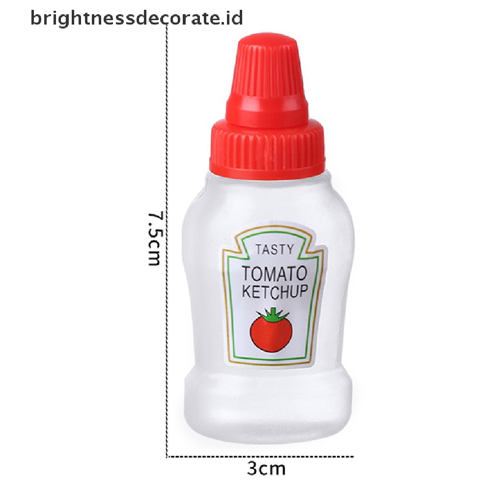 [Birth] Botol Minyak Saus Saos Mini Portable Kecil Saus Tomat Salad Dressing [ID]