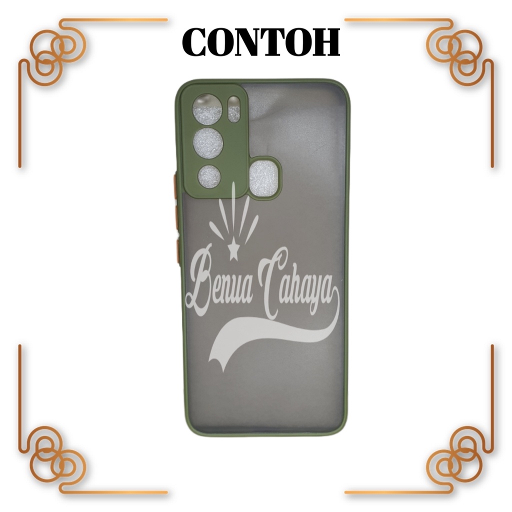 CASE MATTE OPPO A9 2020/A5 2020 MATE TRANSPARAN SLIM FUZE MAKARON