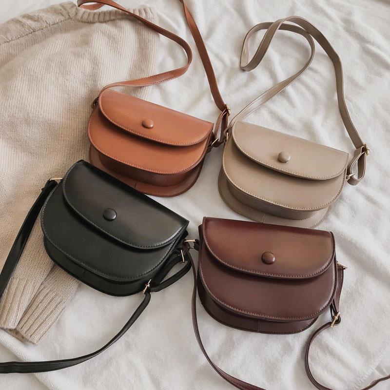 Red Bag girl 2021 versi Korea baru crossbody all-match siswa perempuan peri in kapasitas besar tas sadel lucu satu bahu