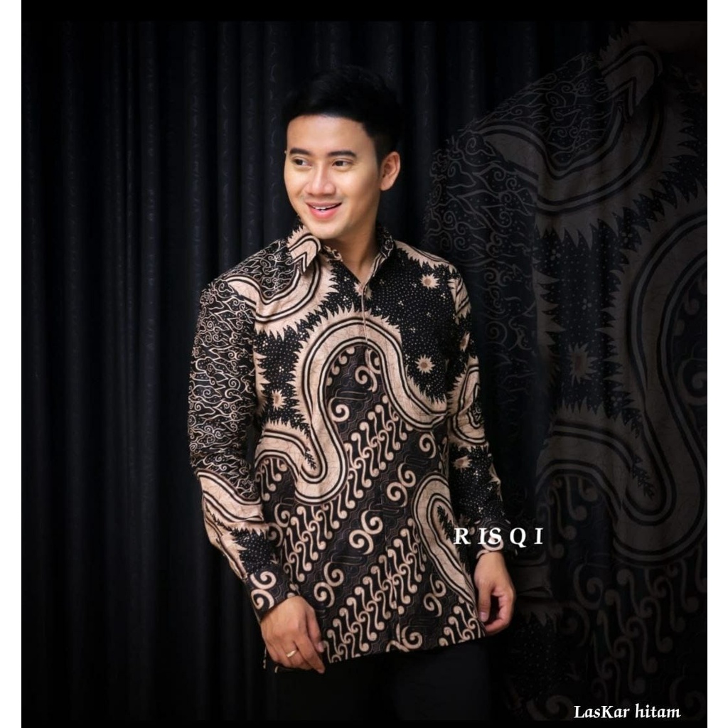 NEW ARRIVAL DISTRO BATIK PRIA SOGAN HRB026 BATIKAF NOTOARTO BATIK IPNU-IPPNU HEM PRIA Bel