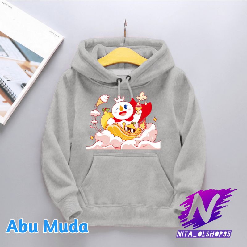 jaket sweater anak mixue