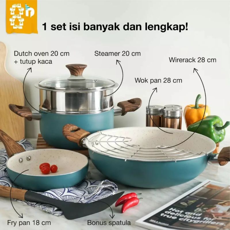 PANCI HOMECOOK MUSE SET
