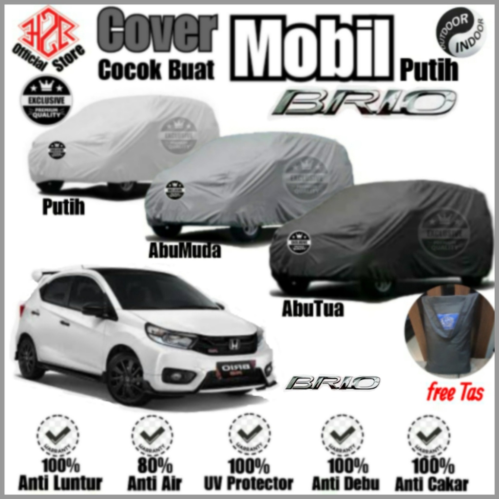 Cover Mobil Honda Brio, Sarung Mobil Brio,Selimut Mobil Brio,Cover Body Mobil Brio,Polyester PREMIUM