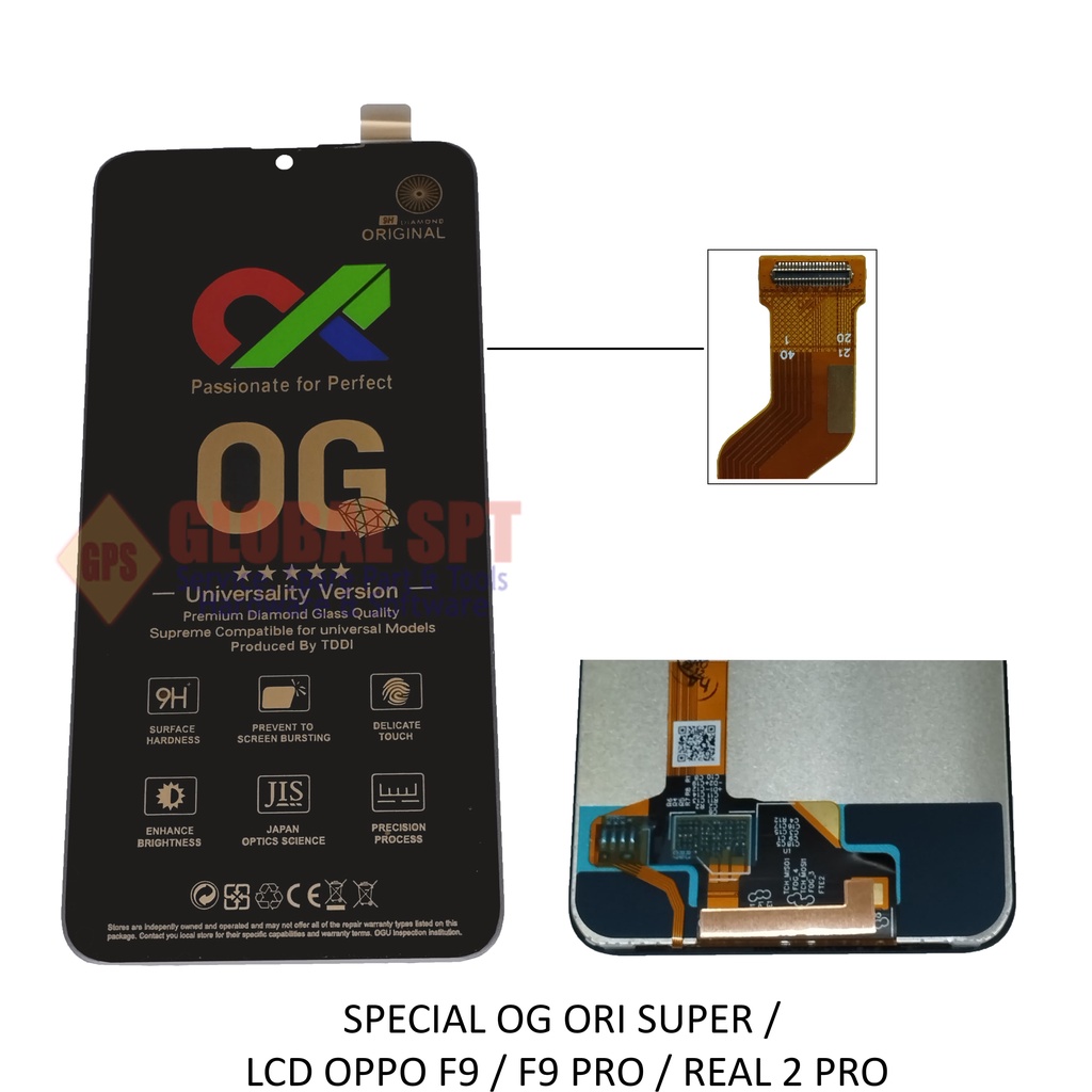 SPECIAL OG ORI SUPER / LCD TOUCHSCREEN OPPO F9 / F9 PRO / REAL 2 PRO