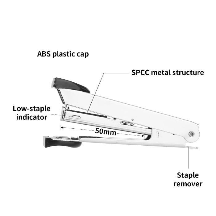 

Deli Combo ATK Ekonomis 40box Isi Refill Staples No.10 Gratis Stapler