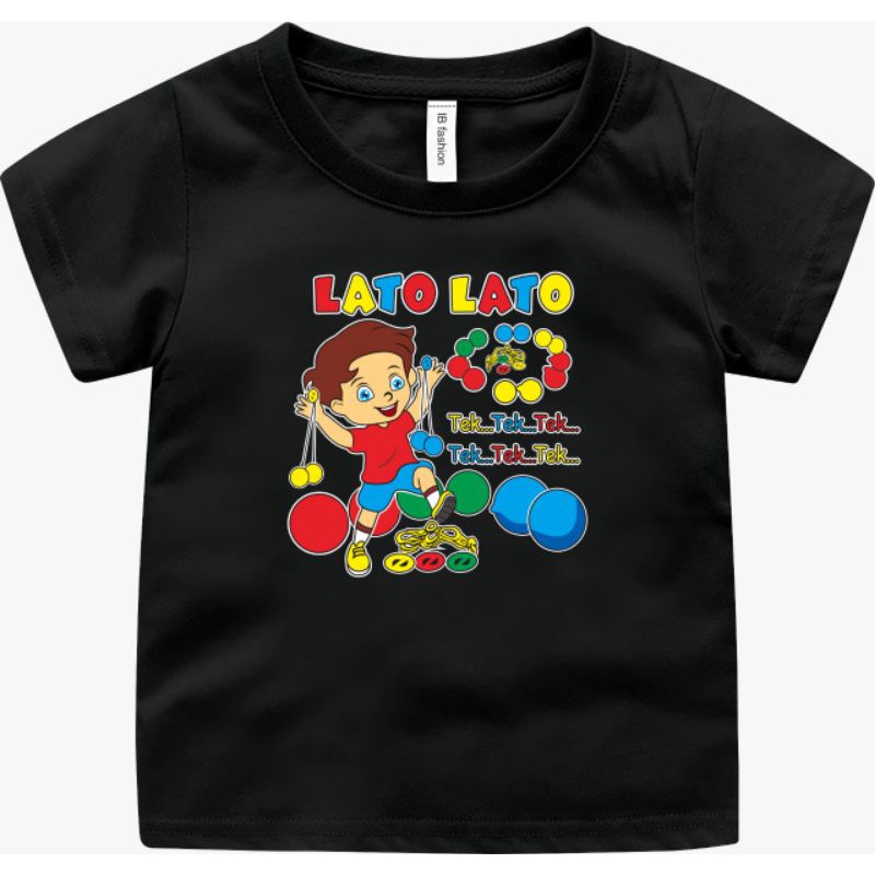 ((IB))KAOS ANAK2 UNISEX/LATO LATO DIGITAL SABLON
