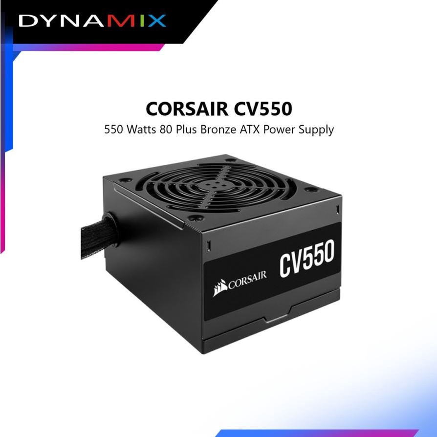 Corsair PSU CV550 80 Plus Bronze | Power Supply PSU GARANSI RESMI