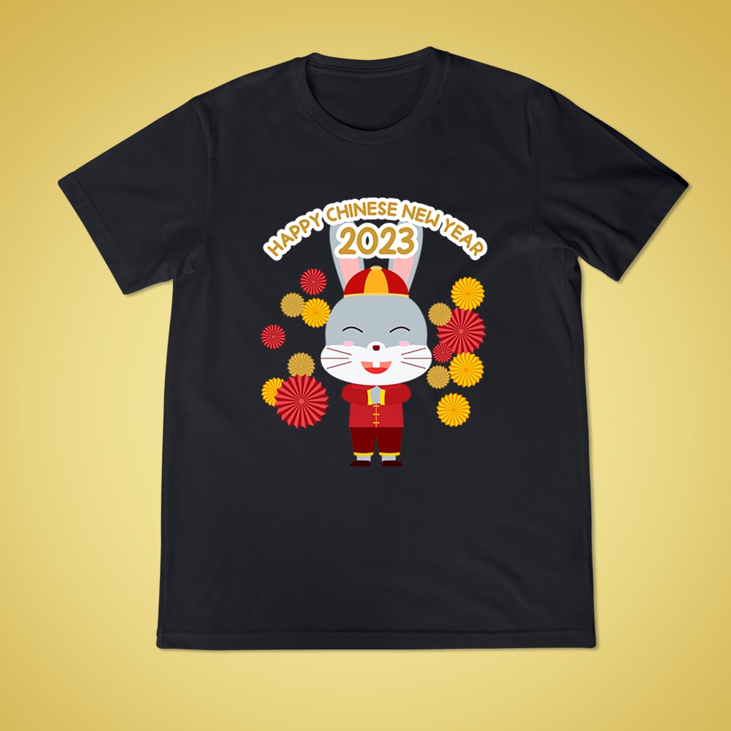 TiniShop - Baju Imlek 2023 Tahun Kelinci | Kaos Imlek Tahun 2023 Termurah