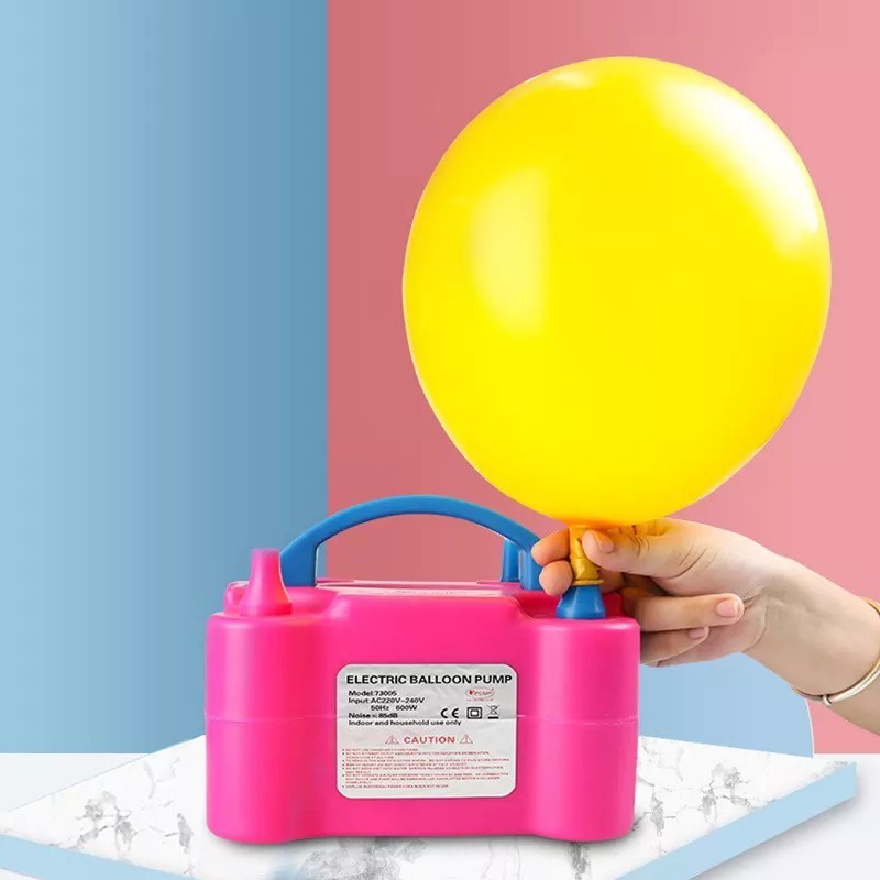 T&amp;Y Electric Balloon Pump Pompa Balon Elektrik Listrik 2 IN 1 Pompa Angin 2 Lubang Vacum And Blow Import