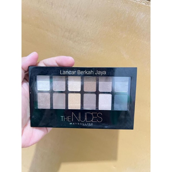 Maybelline Eyeshadow The blush nude Pallete