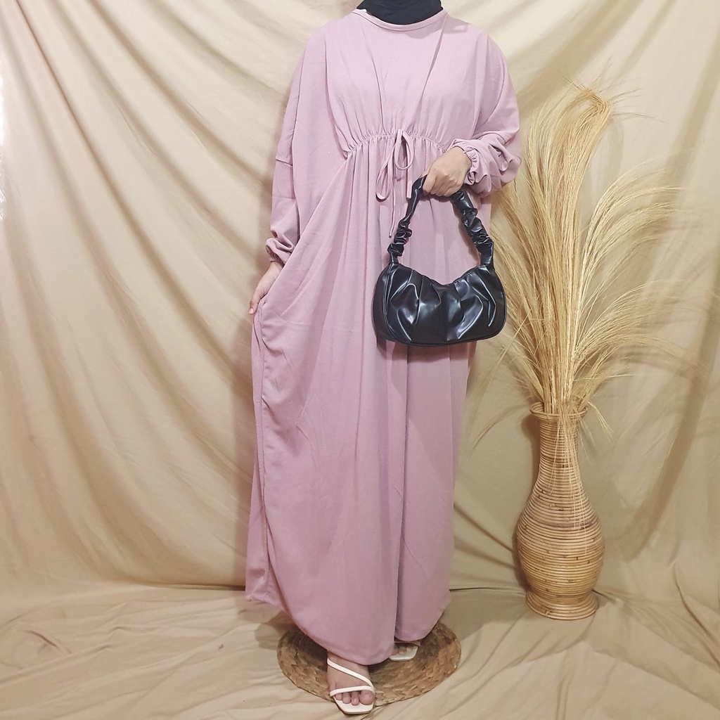 Dailythings Kaftan JUMBO Moana Lebaran Ukuran Fit L sampai XXL Ld 150cm Pjg 135cm