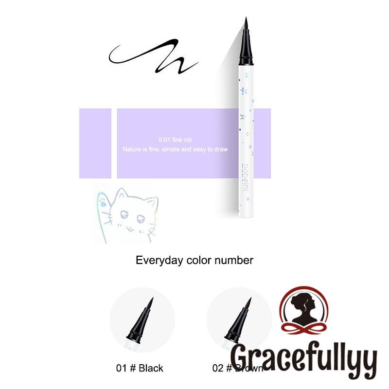 [Ready stock&amp;COD]starry eyeliner waterproof sweat-proof long-lasting no easy take off makeup liquid eye liner-GY