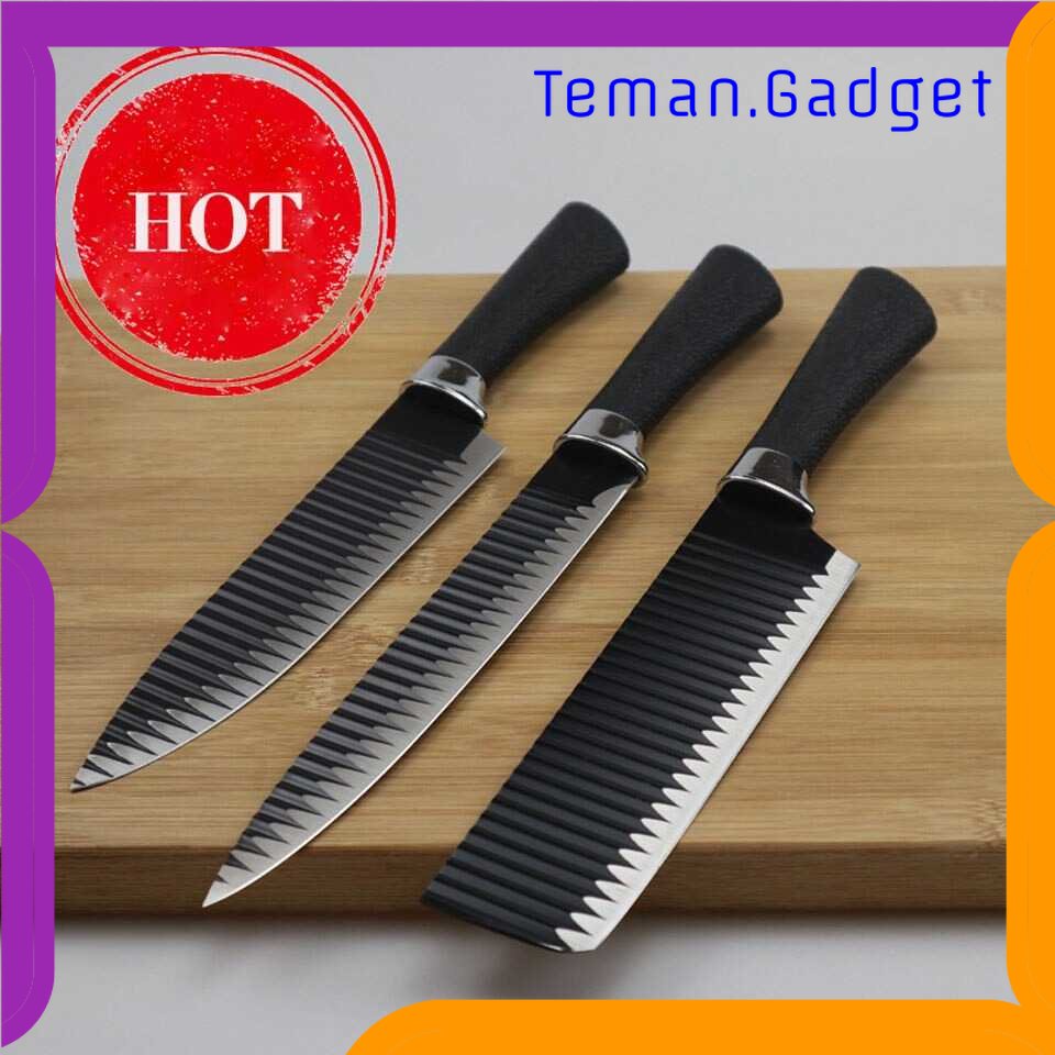 TG - DPR FORGING FAMILY Pisau Dapur 6in1 Gunting Peeler Pengupas Buah - ER-0279