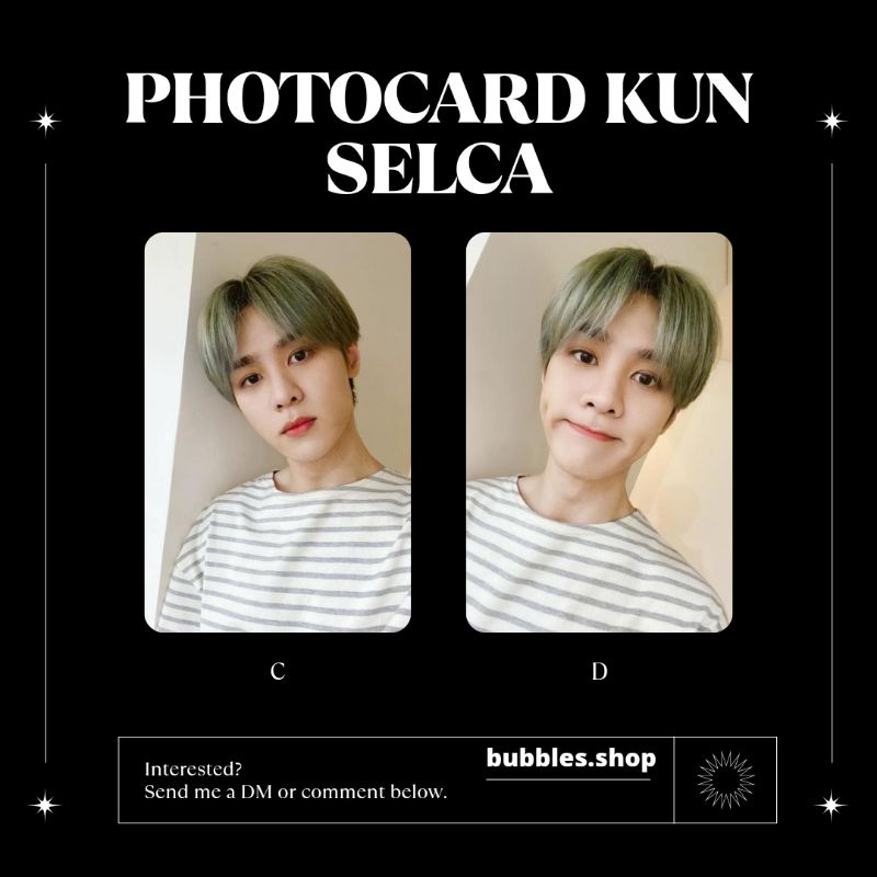 PHOTOCARD UNOFFICIAL KUN WAYV SELCA