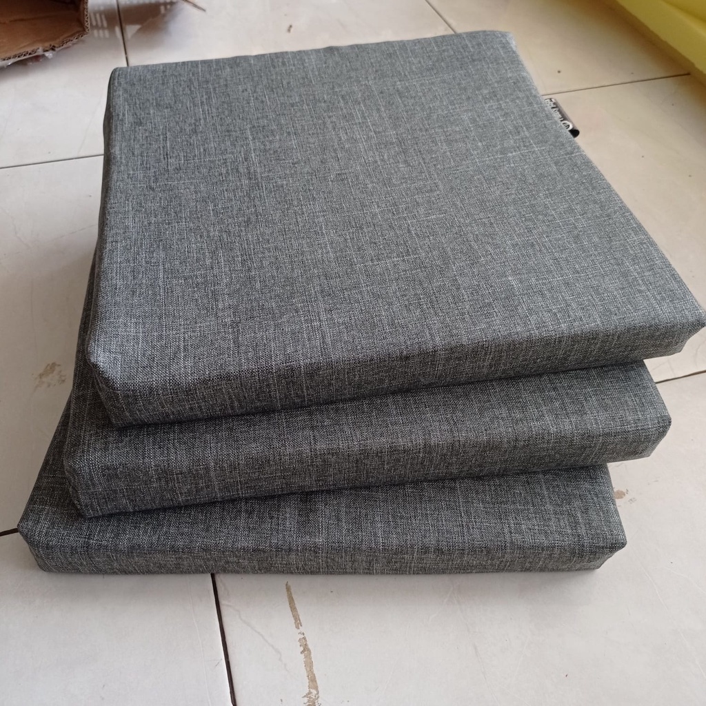 ALAS DUDUK BAHAN KAIN KAGAWA LINEN TEBAL 10CM