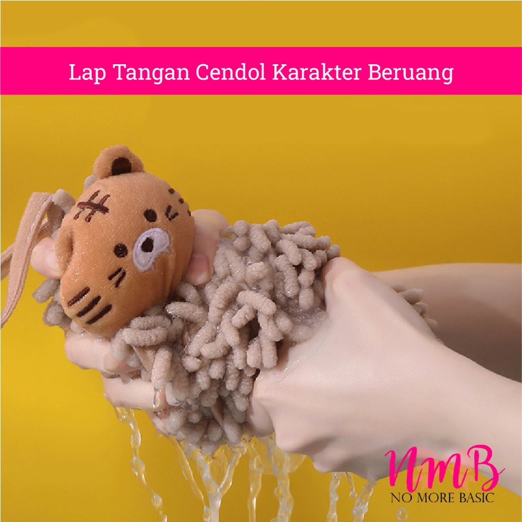 Lap Tangan Cendol Karakter Beruang Hand Towel Multifungsi
