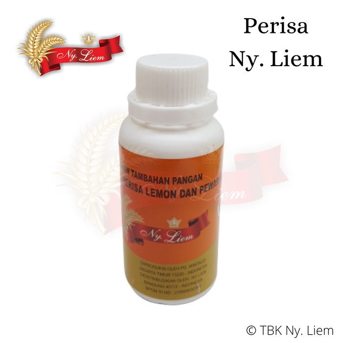 NY. LIEM Perisa / Essence Makanan Jeruk Lemon Fresh 100 g