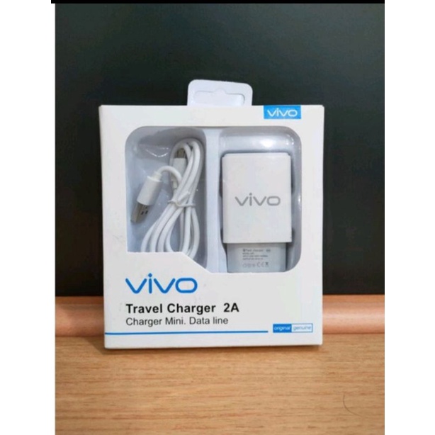 CARGER VIVO 2A FAST CARGER TIPE MIKRO USB VIVO MODEL BAWAAN HP