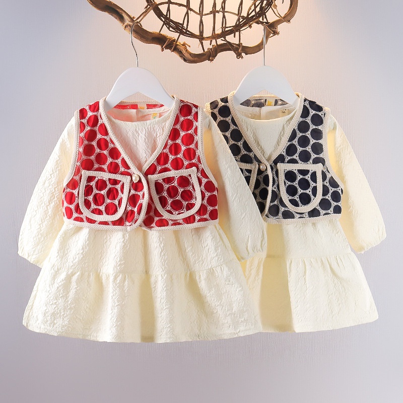CHUBBI 59 Dress Bayi Anak Perempuan 2in1 Import Brisbane
