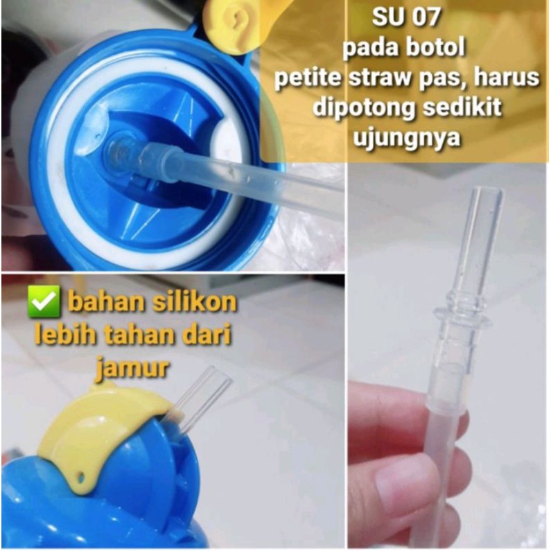 Sedotan SU 07 Cocok untuk lusty bunny dll / Sedotan Pengganti Botol Minum