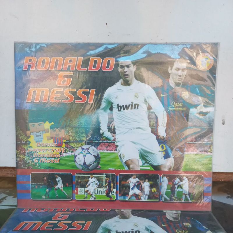 Buku Anak - Ronaldo & Messi (Bonus Papercraft Ronaldo & Messi)