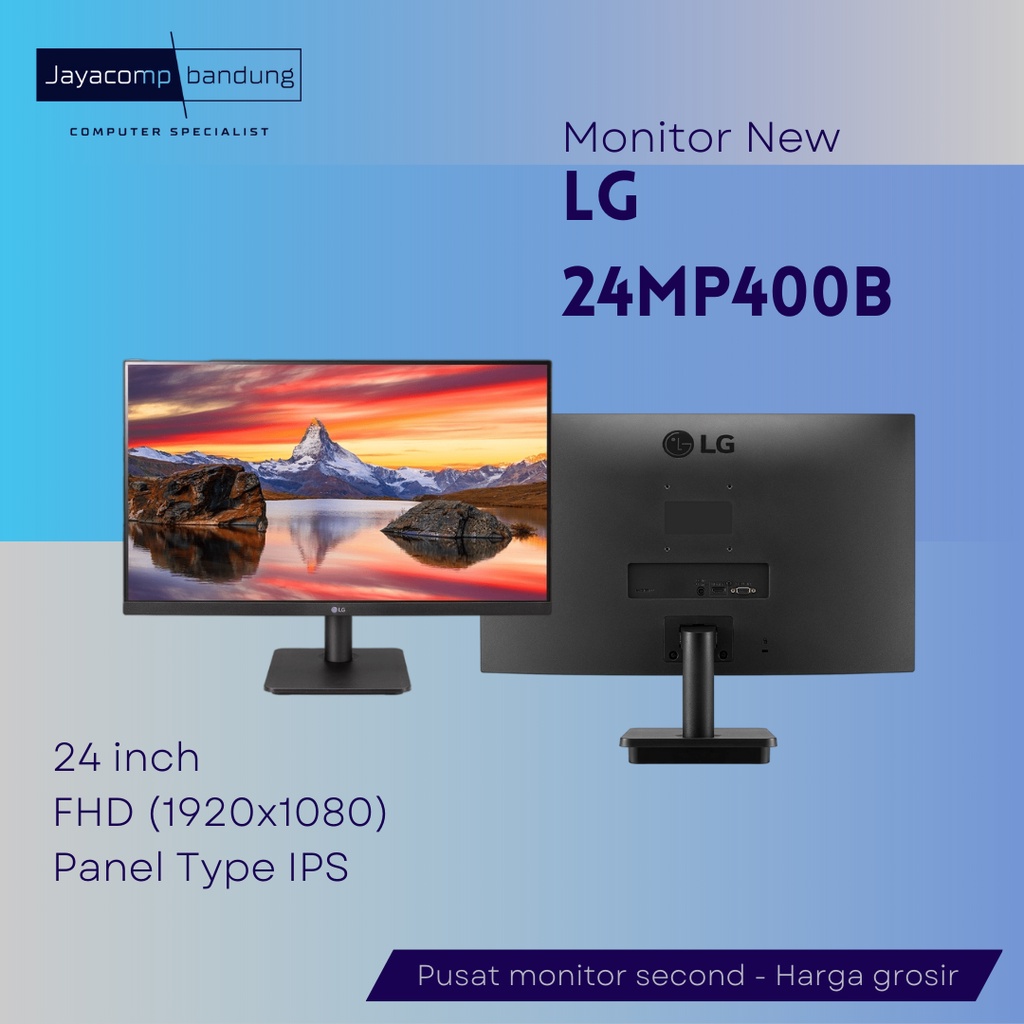 Monitor LED 24 inch LG 24MP400B - IPS (New)