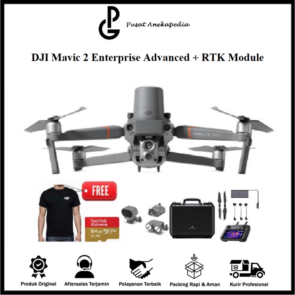 DJI Mavic 2 Enterprise Advanced + RTK Module - DJI Mavic 2 Enterprise