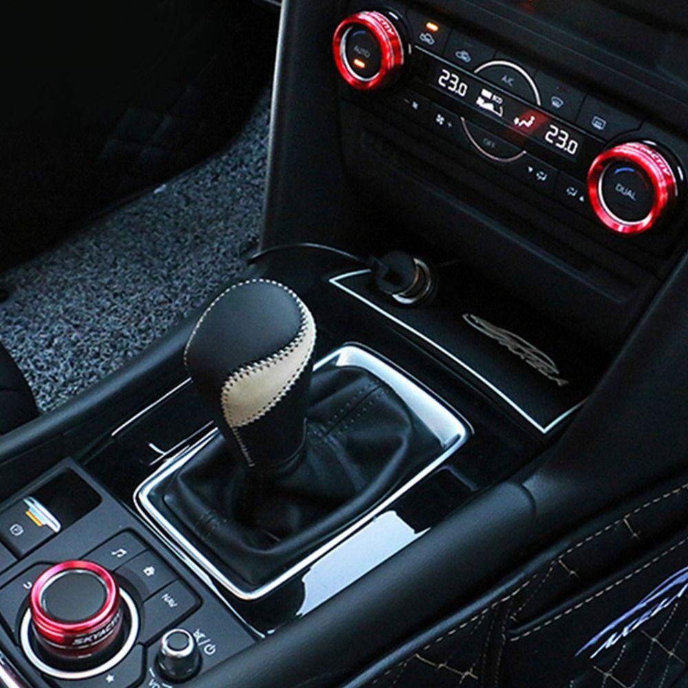 Kenop Ac Mobil Populer Mudah Dipasang Untuk Mazda CX-4 Atze CX-5 Trim Ring Cincin Knob Ac