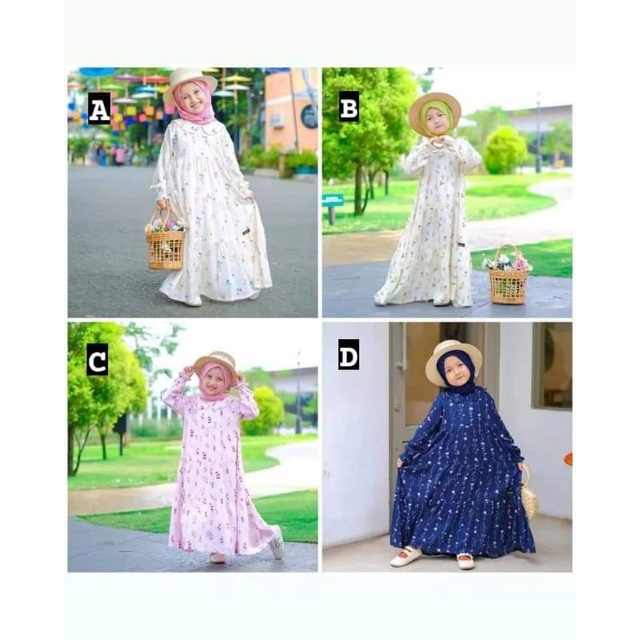 GAMIS ANAK LOLITA / HIJAB ANAK / GAMIS ANAK MURAH