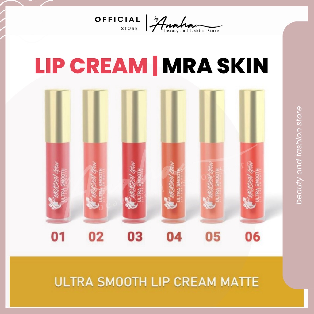 MRASKIN GLOW LIPCREAM / LIPCREAM ULTRA SOFT MATTE