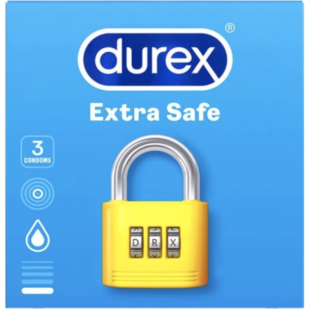 Kondom Durex Extra Safe Isi 3