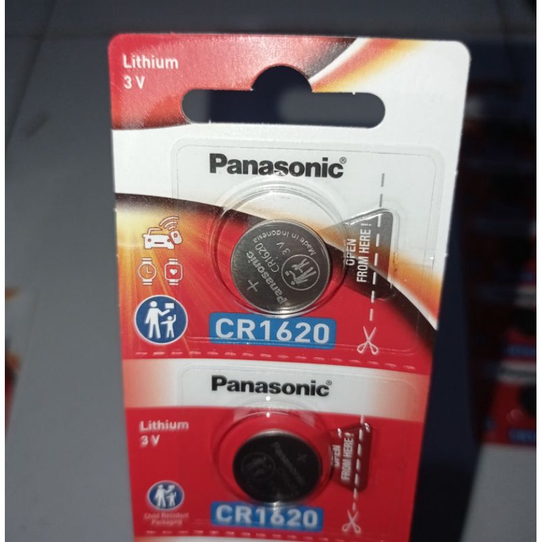 Baterai Baterry Kancing Button PANASONIC CR 1620