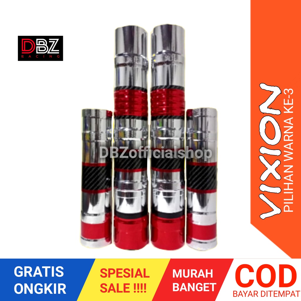 Shopizen Cover Shock Breaker Suspensi Depan Motor Vixion Old New Cover Shock Vixion r Cover Shock Vi